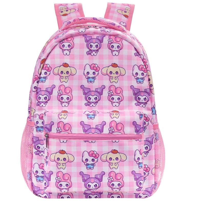 DANWEILE - Kulomi anime Kuromi mochila para estudiantes 002