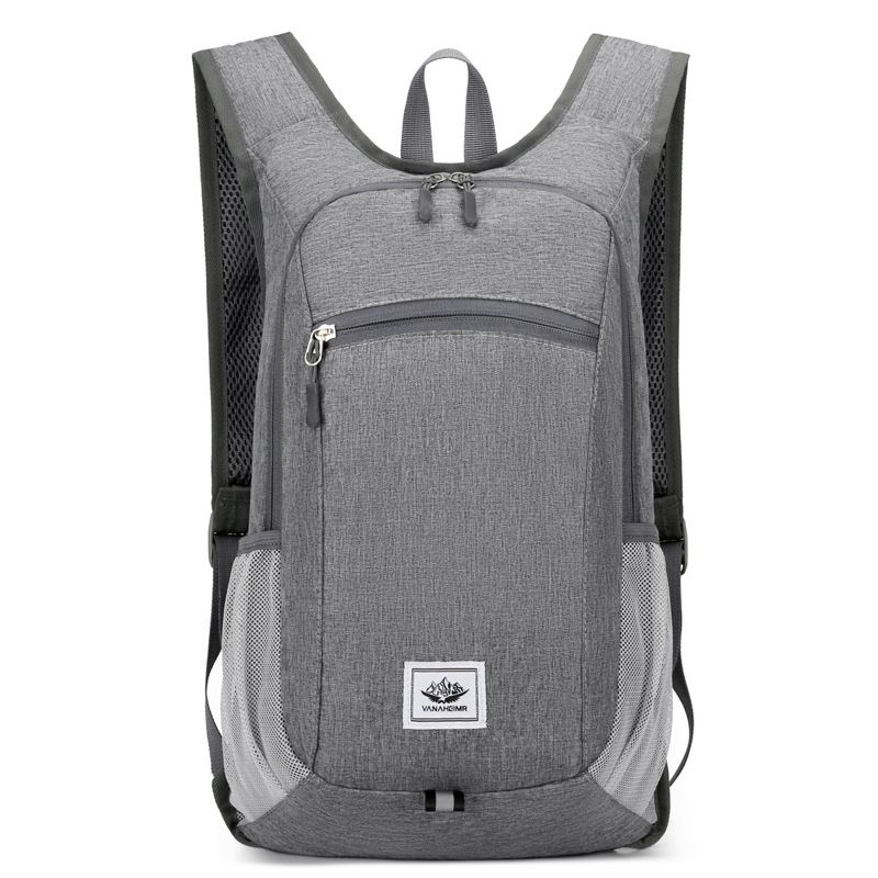DANWEILE - Mochila plegable portátil para hombres y mujeres - Gris