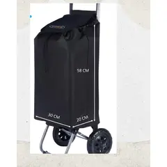 GENERICO - Carrito De Compras Plegable Feria Supermercado Grande