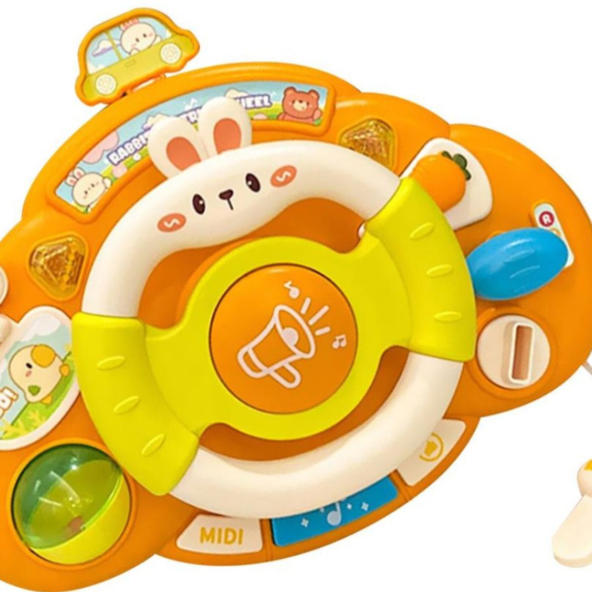 GENERICO - Juguete Simulador De Volante Musical Para  Bebe