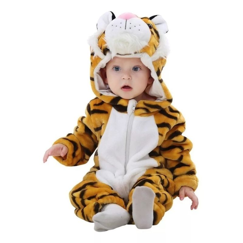 GENERICO - Pijama Y Disfraz Enterito Polar Bebés Animalitos