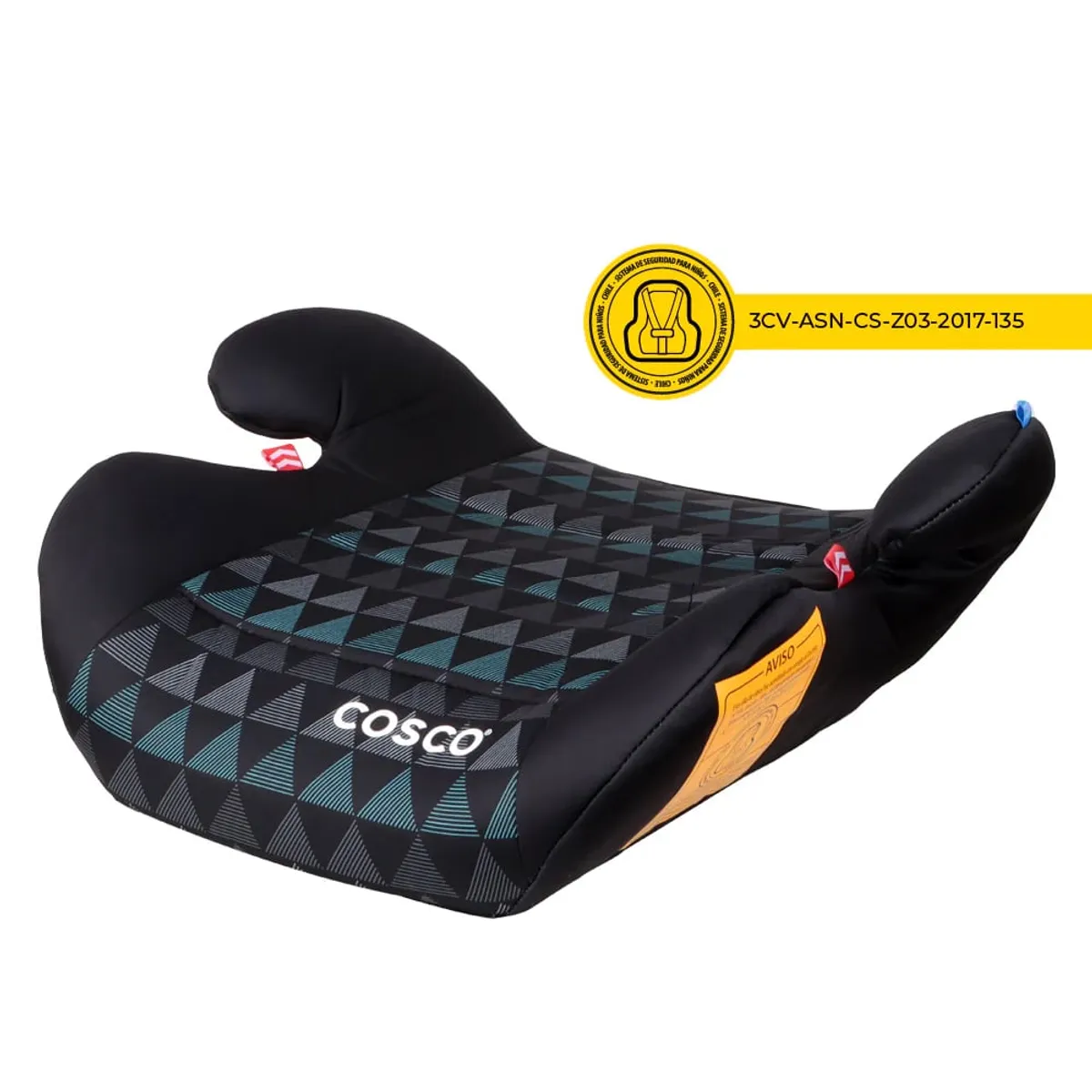 COSCO - Silla Auto Alzador COSCO Bowl Negro