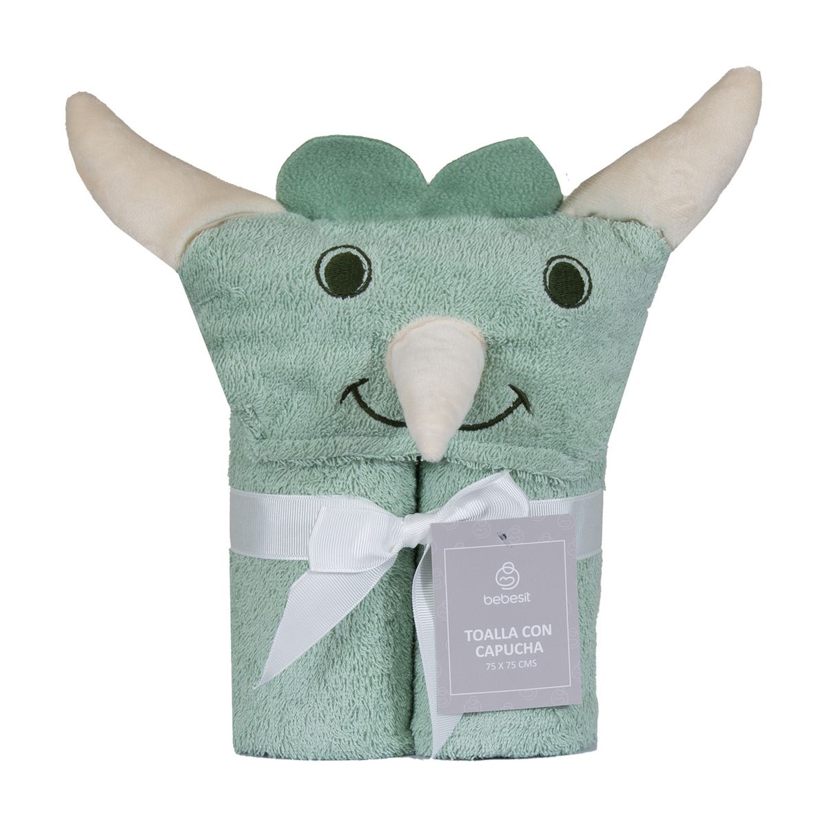 BEBESIT - Toalla Capucha Dinosaurio Bebesit