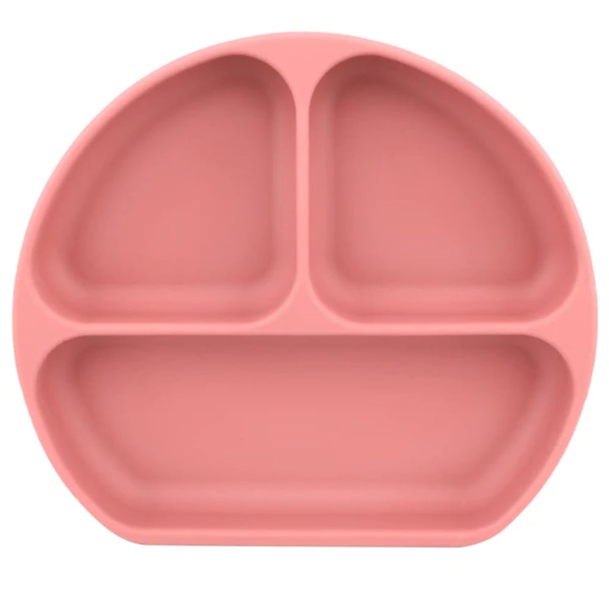 INFANTI - Plato Con Divisiones INFANTI Rojo