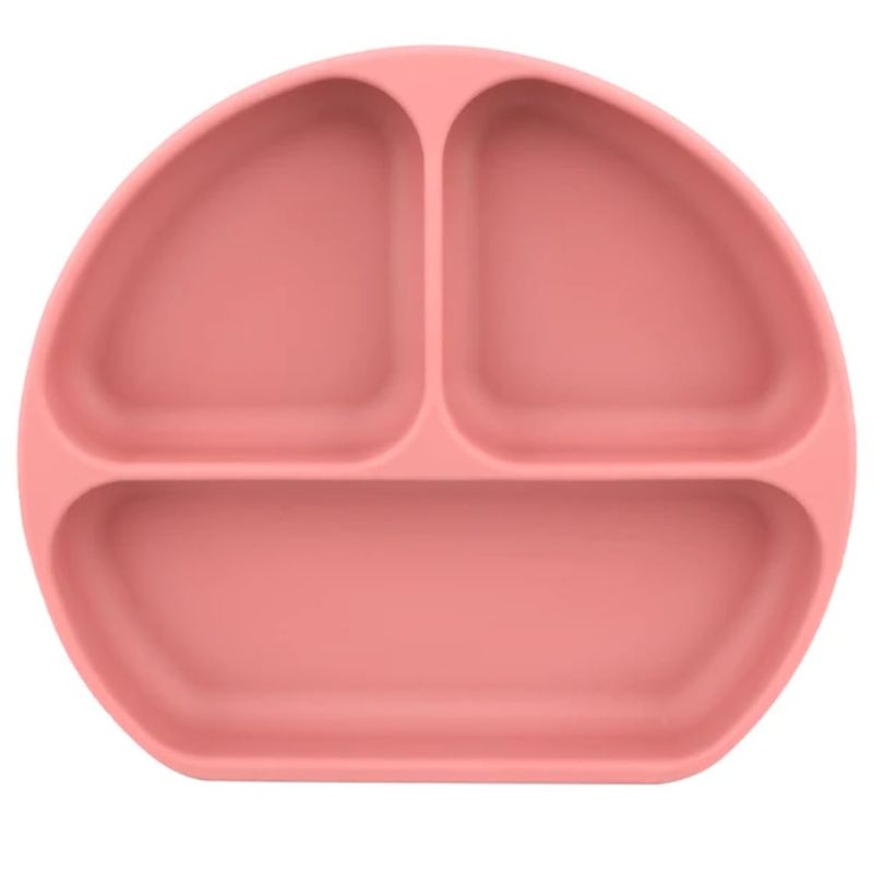 INFANTI - Plato Con Divisiones INFANTI Rojo
