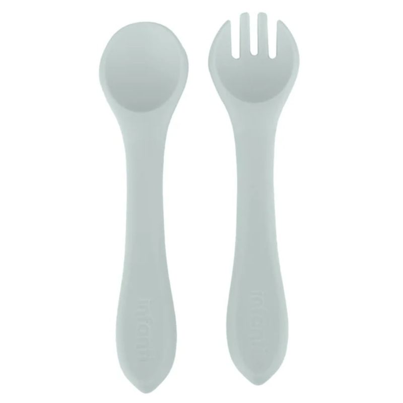 INFANTI - Set Cuchara y Tenedor INFANTI Azul
