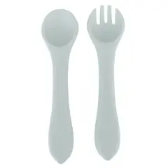 INFANTI - Set Cuchara y Tenedor Azul