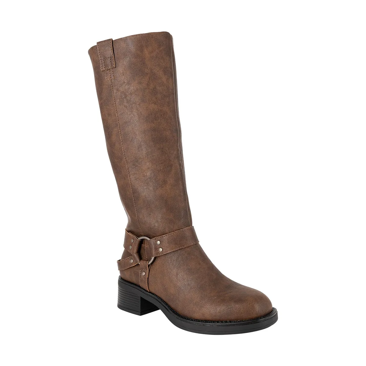 ALQUIMIA - Bota Larga Mujer Biker Café Jessa Alquimia