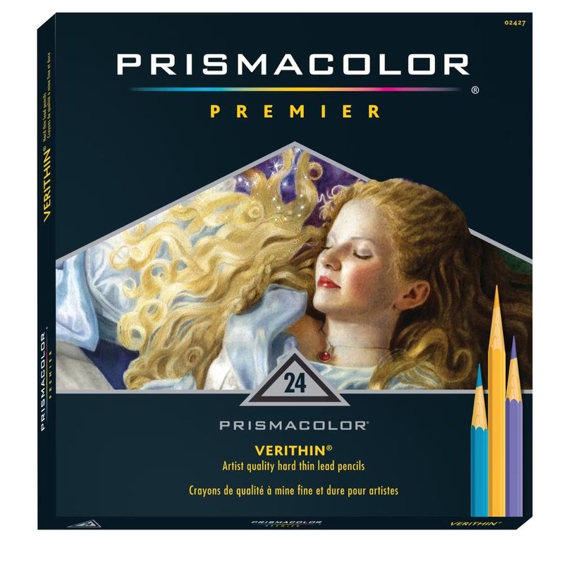 PRISMACOLOR - Set 24 Lápices de Colores Prismacolor Verithin