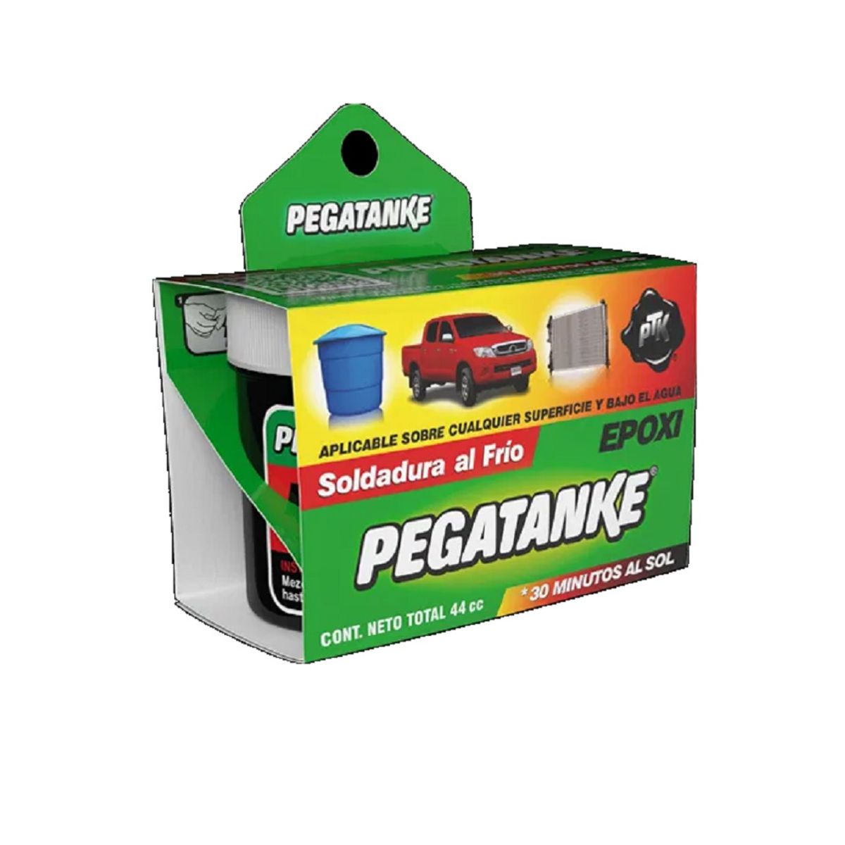 PEGATANKE - SOLDADURA AL FRIO EPOX PEGATANKE NEGRO 2 COMP.