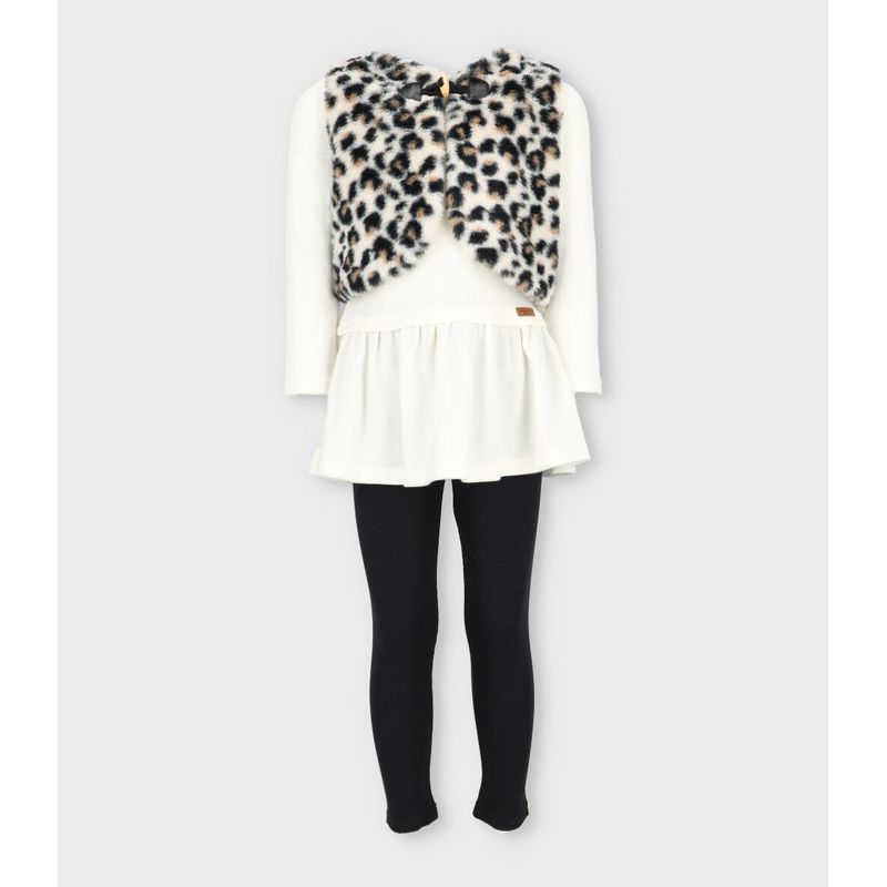 LIMONADA - Conjunto niña con bolero negro Limonada