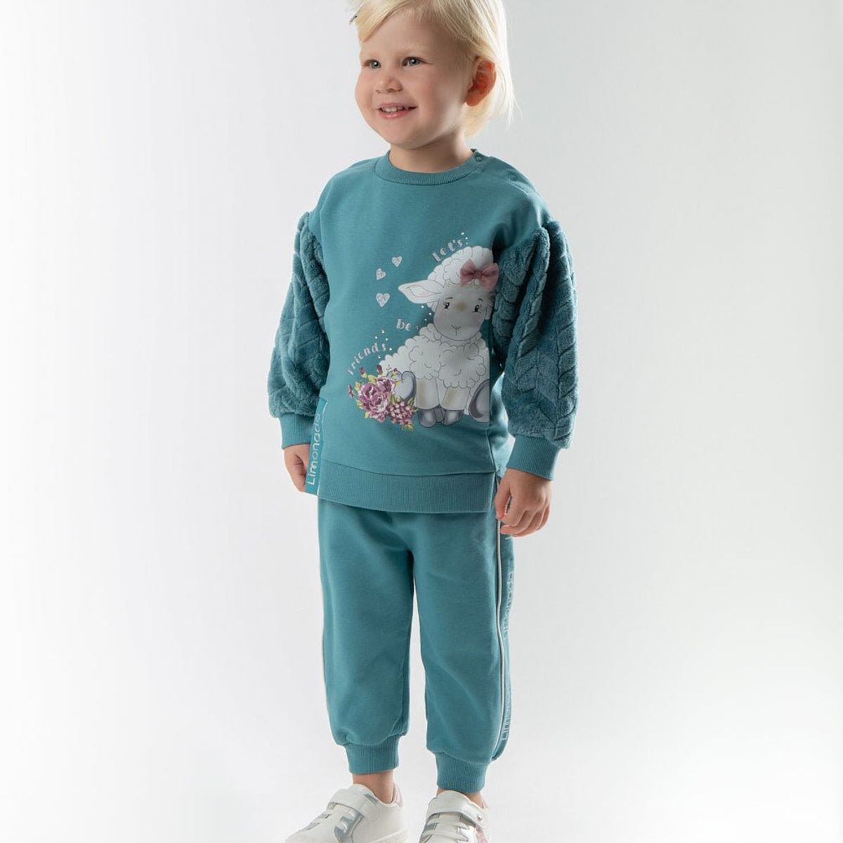 LIMONADA - Buzo bebés jogger Petroleo Limonada