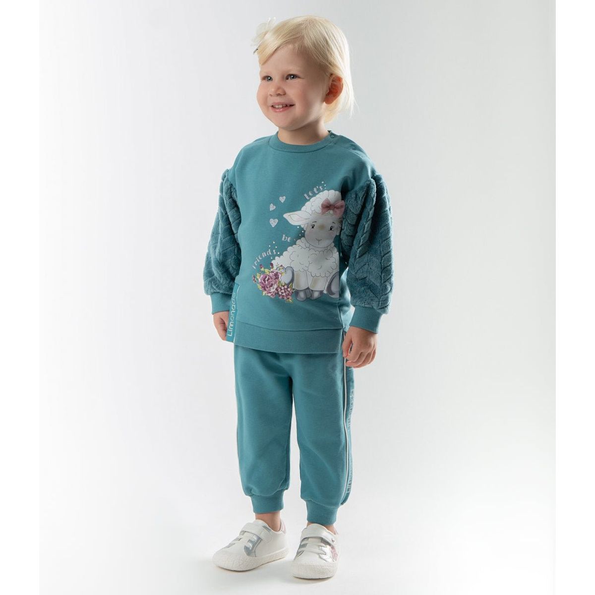 LIMONADA - Buzo bebés jogger Petroleo Limonada