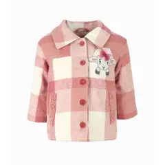 LIMONADA - Chaqueta bebés cuadrillé gris