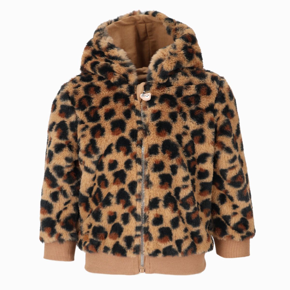 LIMONADA - Polerón bebés animal print beige Limonada