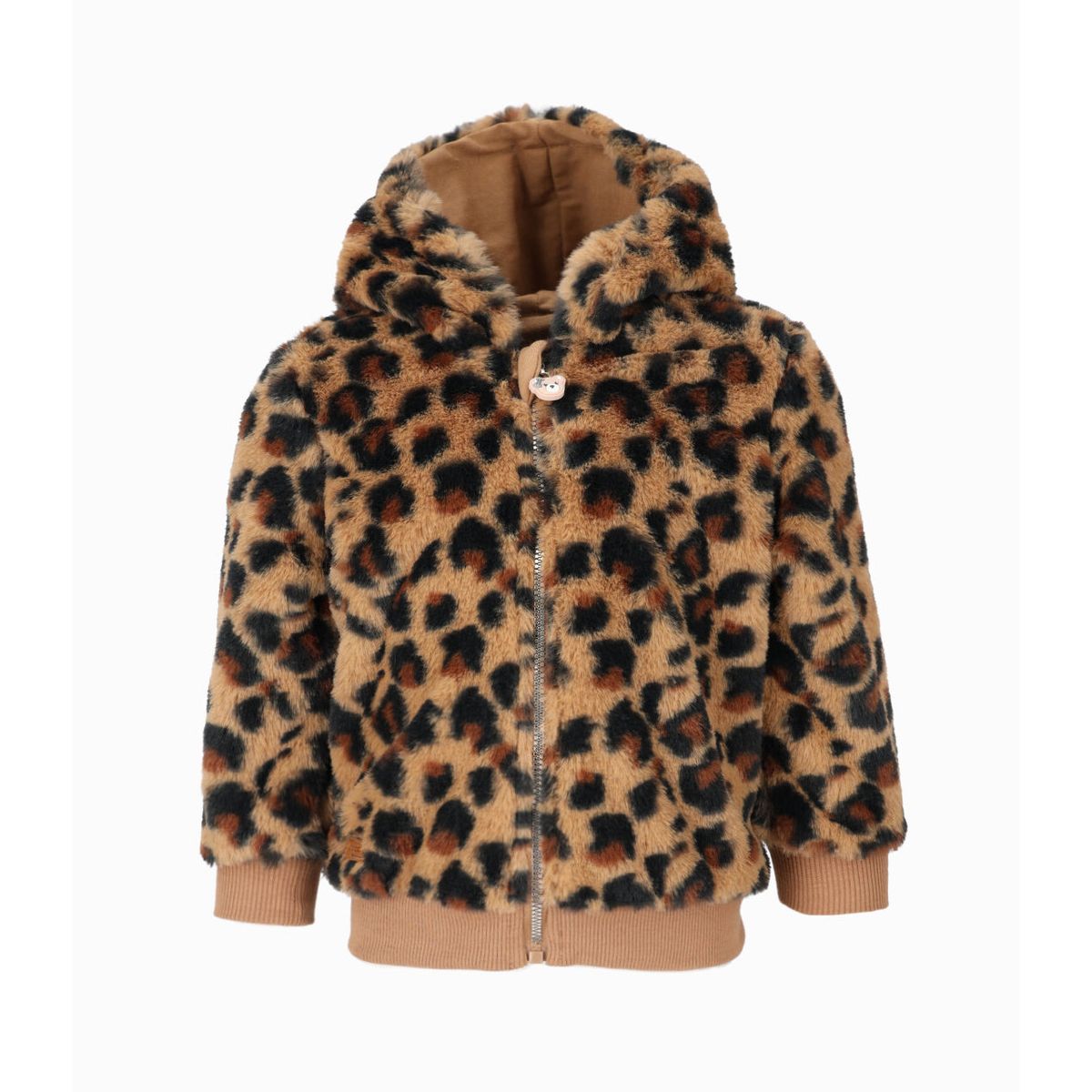 LIMONADA - Polerón bebés animal print beige Limonada