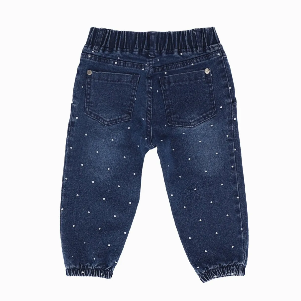 LIMONADA - Jeans bebés con puntos azul marino Limonada