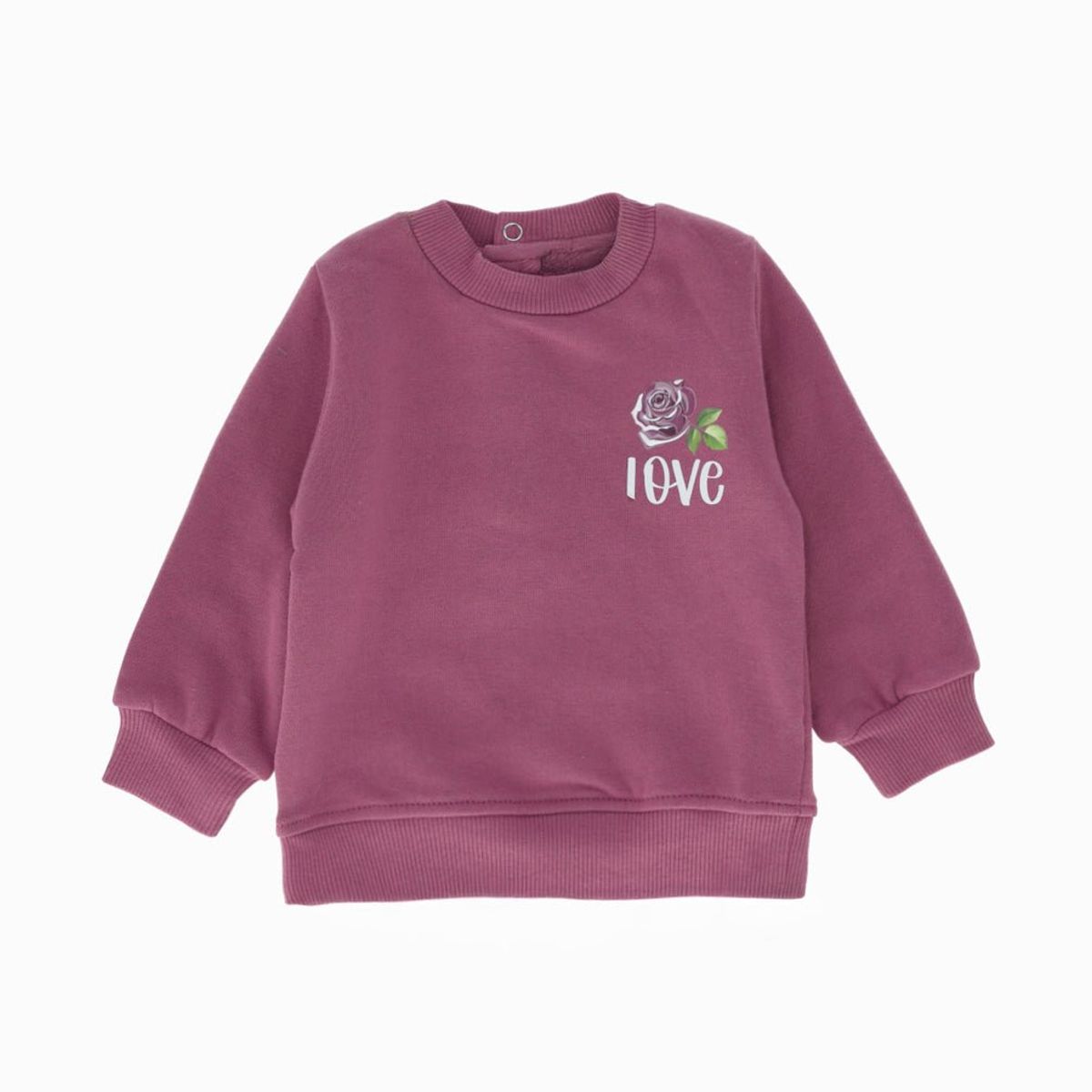 LIMONADA - Polerón bebés love burdeo Limonada