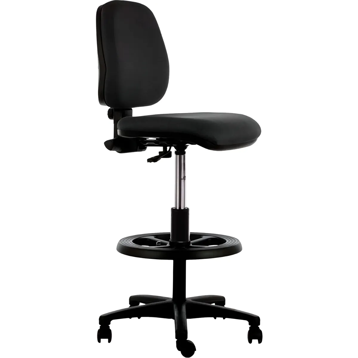 GENERICO - Silla de Cajero con Apoya Pies Rudy - Cod - CA520