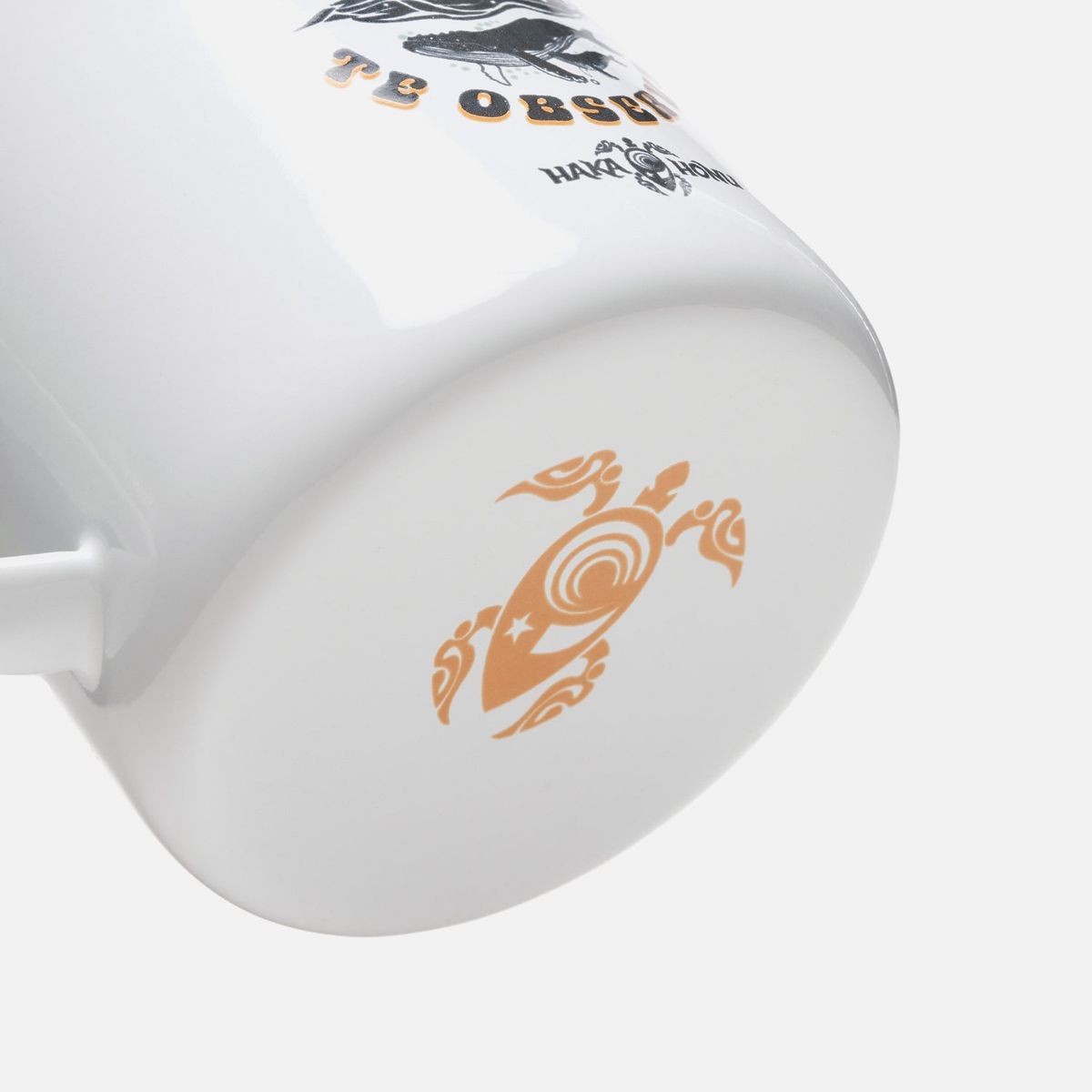 HAKA HONU - Tazón Acampao Blanco Haka Honu