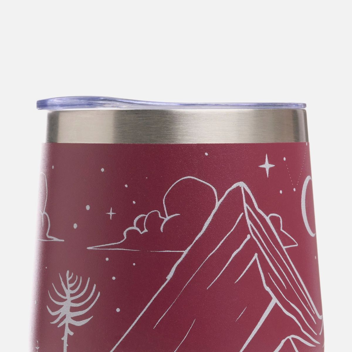 HAKA HONU - Tazón El Taza 350 ML Burdeo Haka Honu