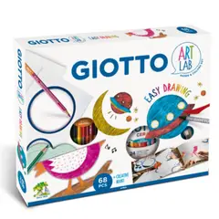GIOTTO - Set Creativo Art Lab Dibujo 68 Piezas.