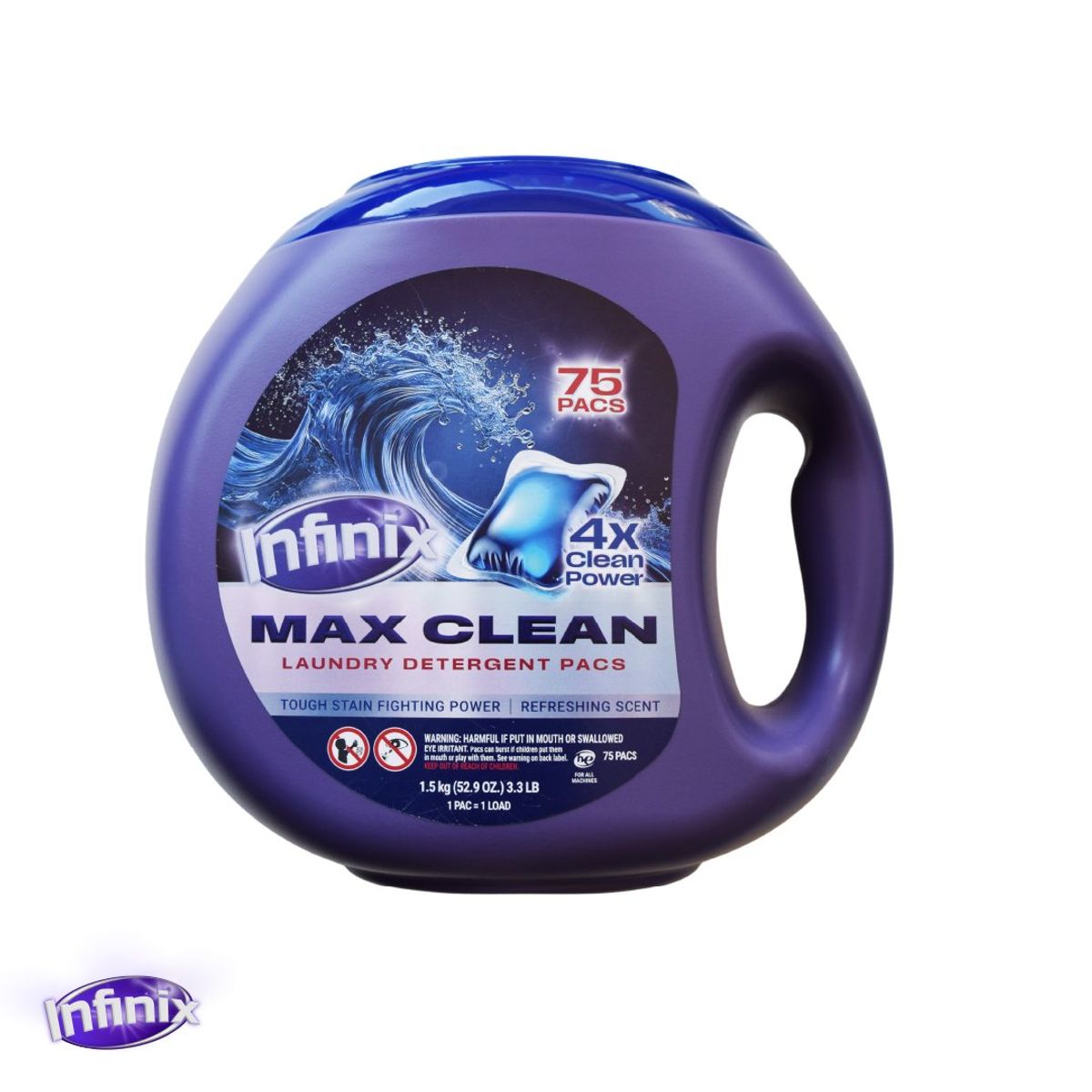 INFINIX - Detergente en Cápsulas Infinix 75 un