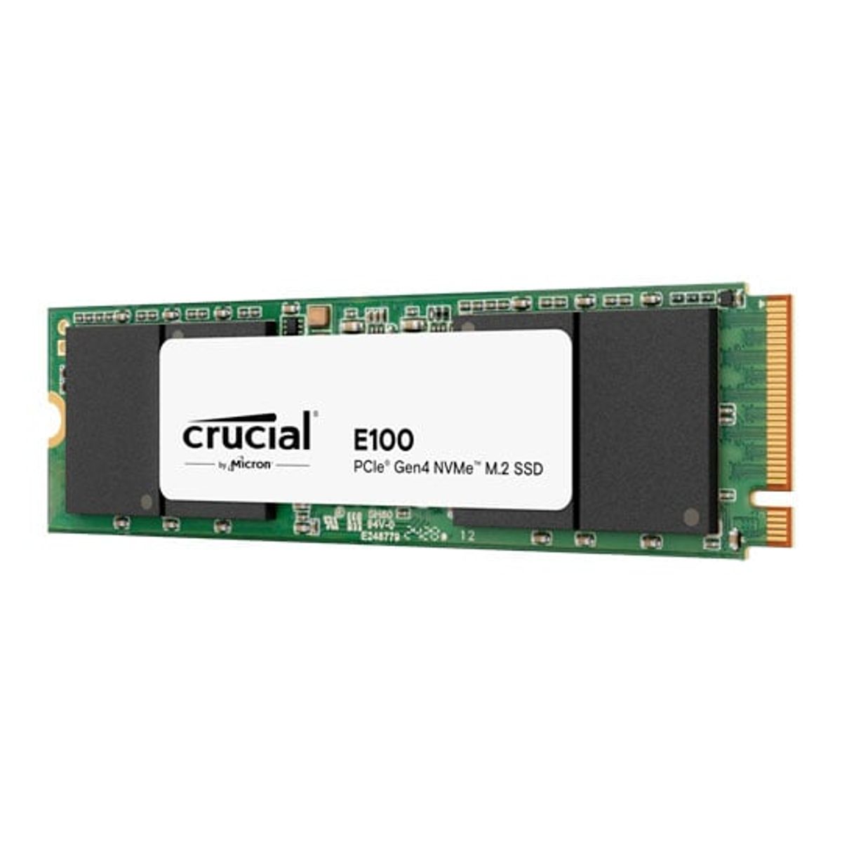 CRUCIAL - Unidad SSD Crucial E100, 1TB, M.2 2280, NVMe PCIe 4.0 x4