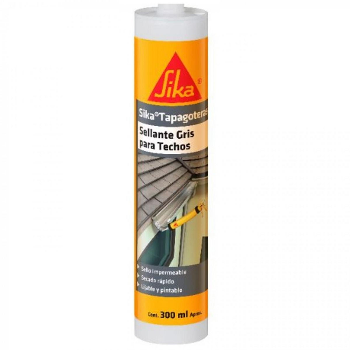 SIKA - TAPAGOTERAS SIKA GRIS CARTUCHO 300ML