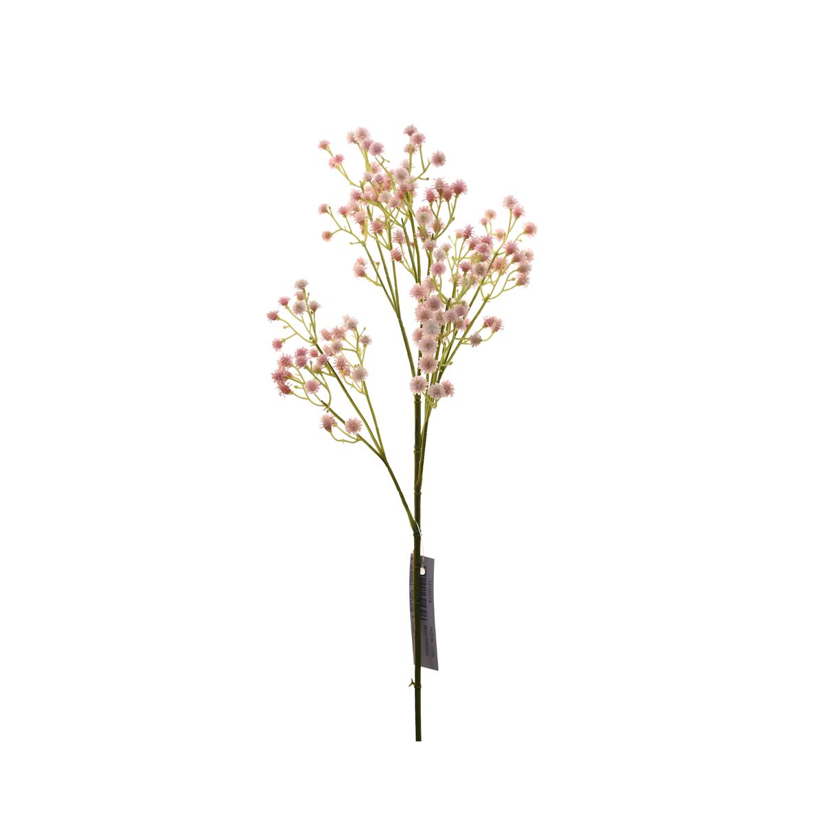 VADELL - Flores rosadas artificiales, rama decorativa de 67 cm