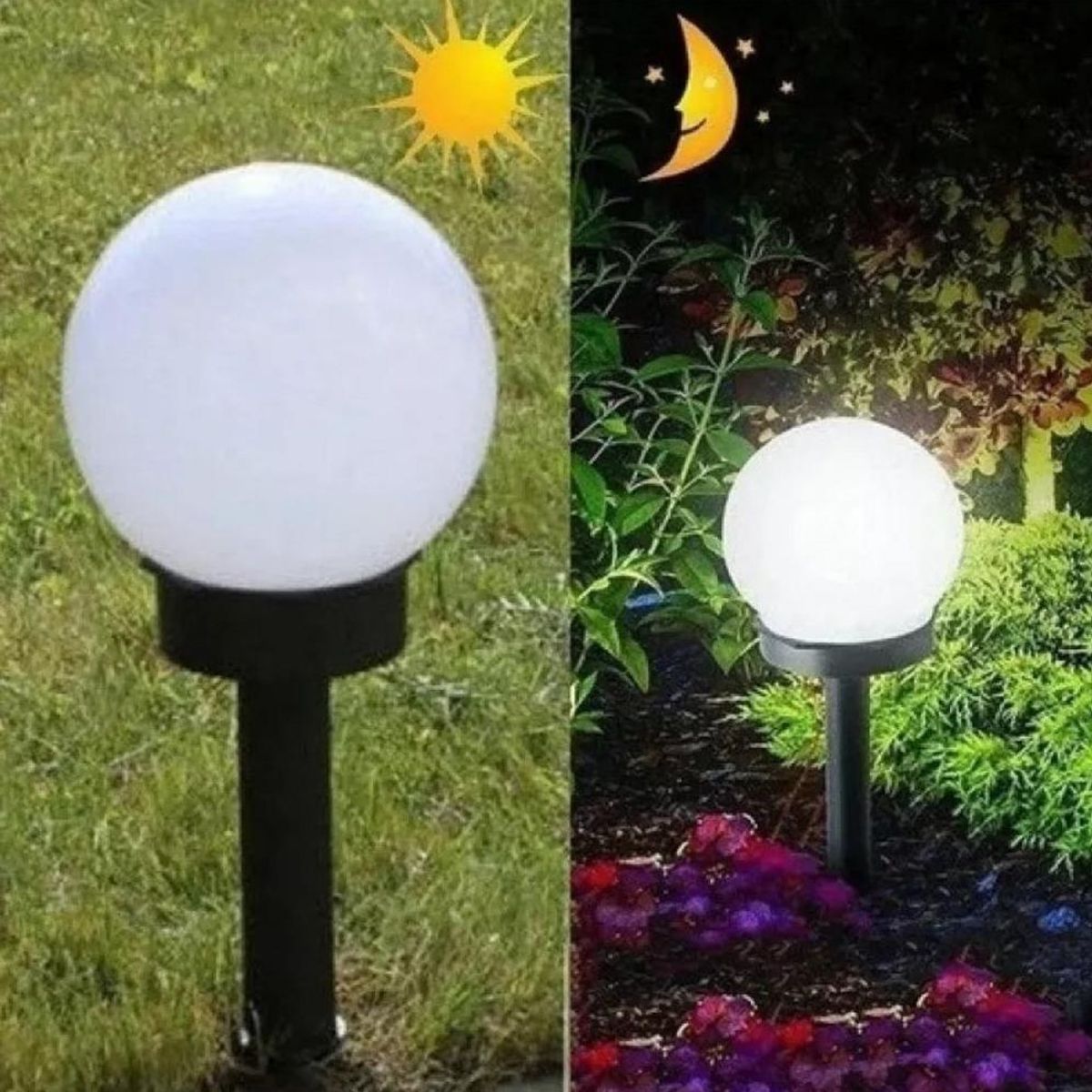 GENERICO - Pack 3 Foco Led Solar Lamparas Luz Solar Jardin Exterior
