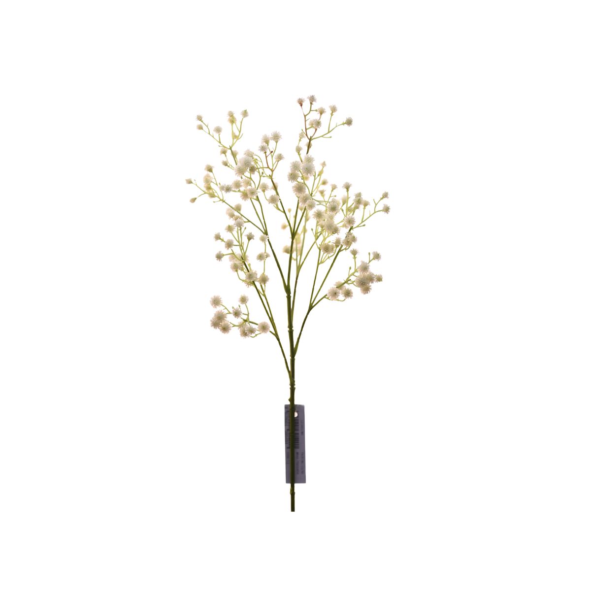 VADELL - Flores blancas artificiales, rama decorativa de 67 cm