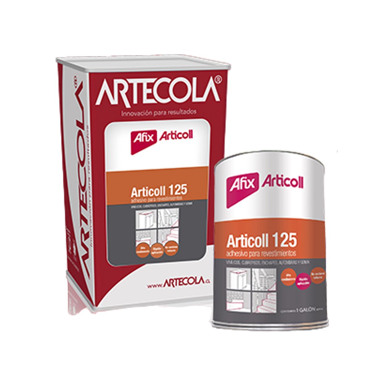 AFIX - PEGAMENTO ADHESIVO ARTICOLL/ AFIX – 125 1GL.