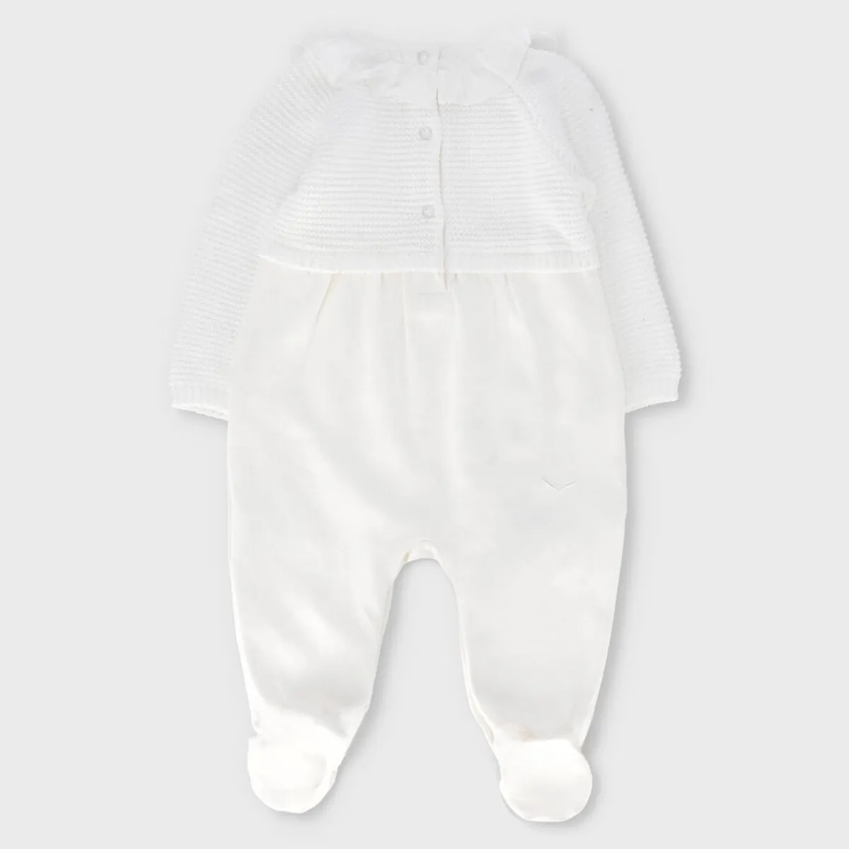 LIMONADA - Enterito recién nacida tejido blanco Limonada