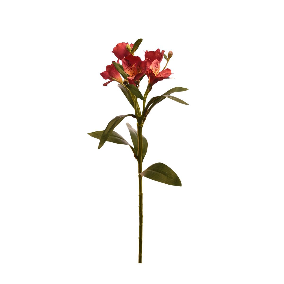 VADELL - Flores de Astromelia artificial color rosado de 61 cm