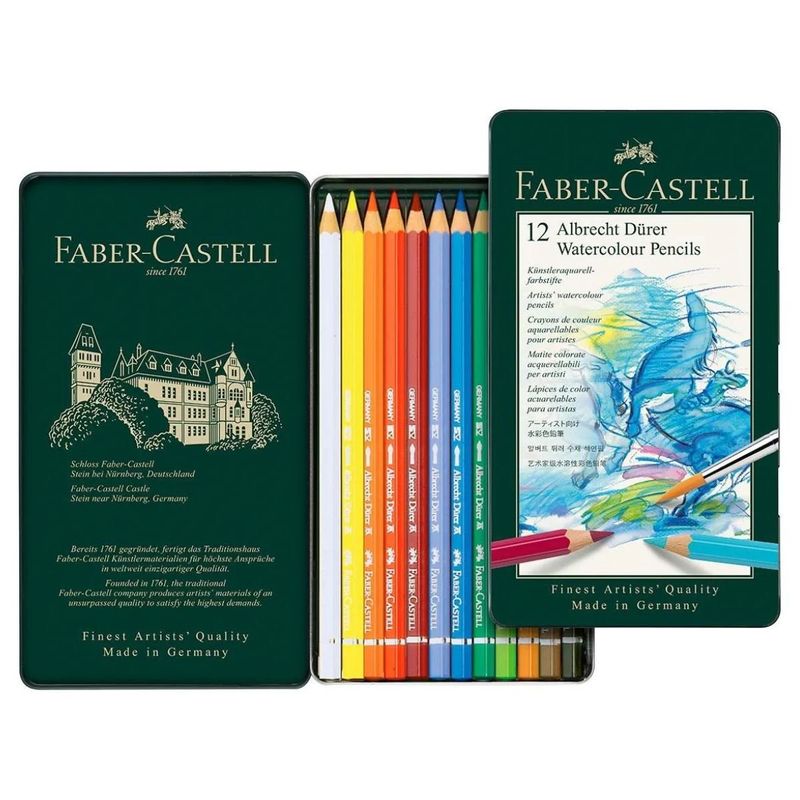 FABER-CASTELL - Set 12 Lápices Acuarela Albrecht Durer Faber Castell