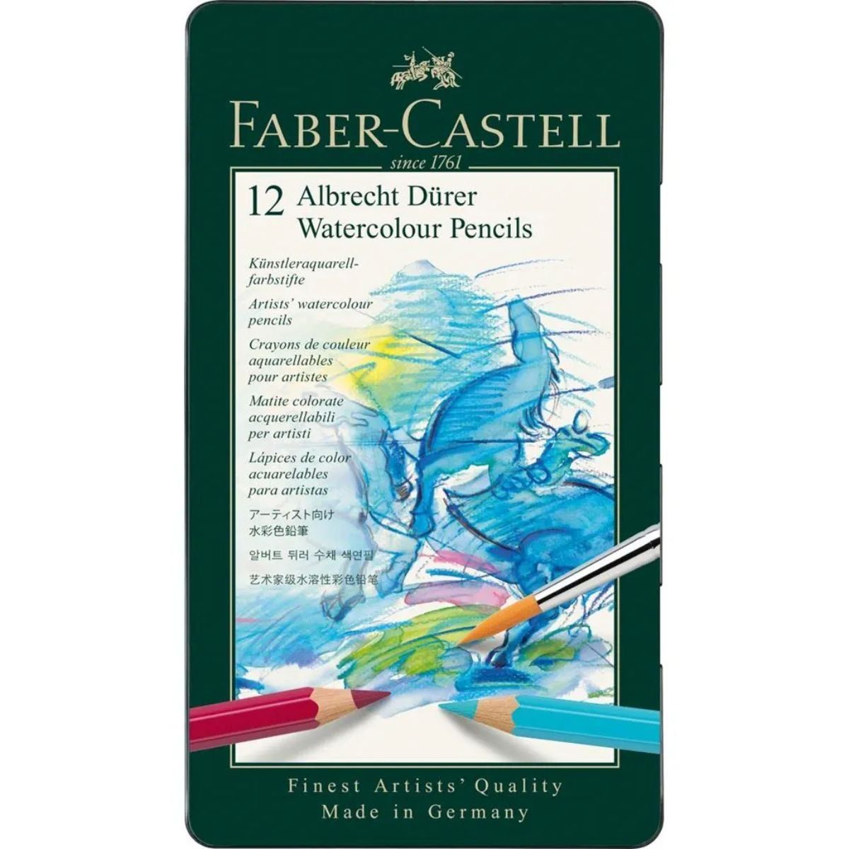 FABER-CASTELL - Set 12 Lápices Acuarela Albrecht Durer Faber Castell