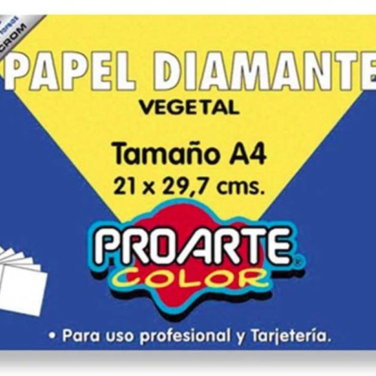 PROARTE - Carpeta Papel Diamante Vegetal A4
