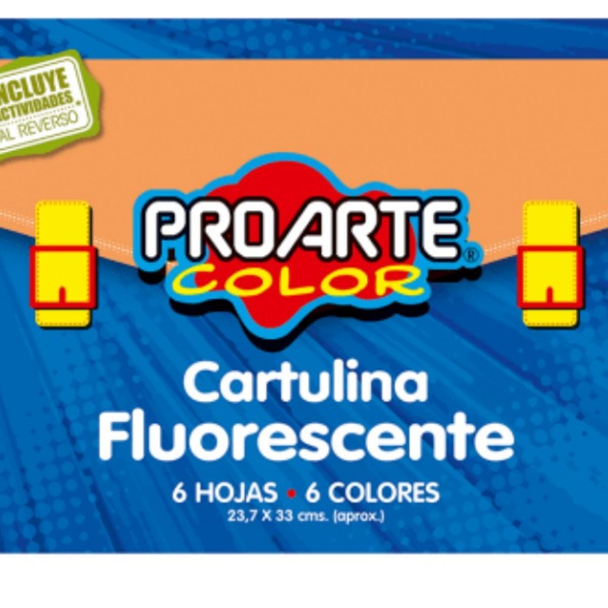 PROARTE - Carpeta Cartulina Fluorescente