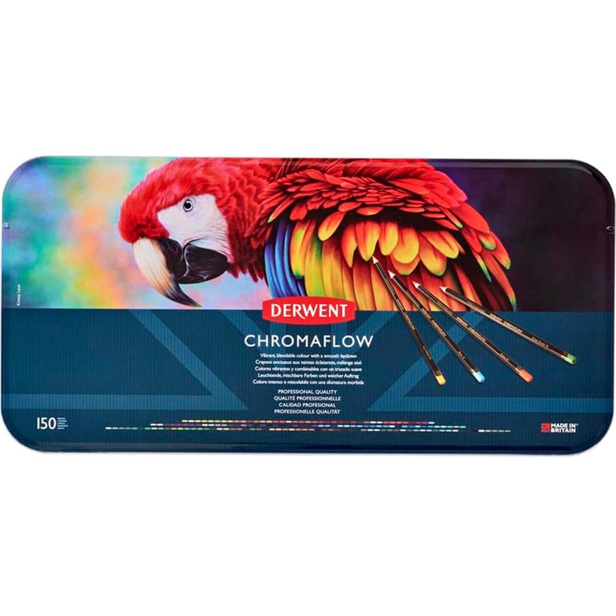DERWENT - Set 150 Lápices de Colores Derwent Chromaflow