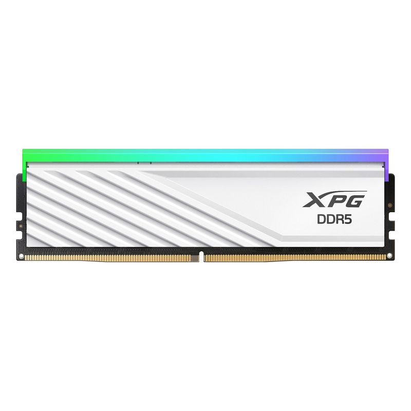 XPG - Memoria RAM DDR5 16GB 6000MTs XPG Lancer Blade RGB UDIMM White