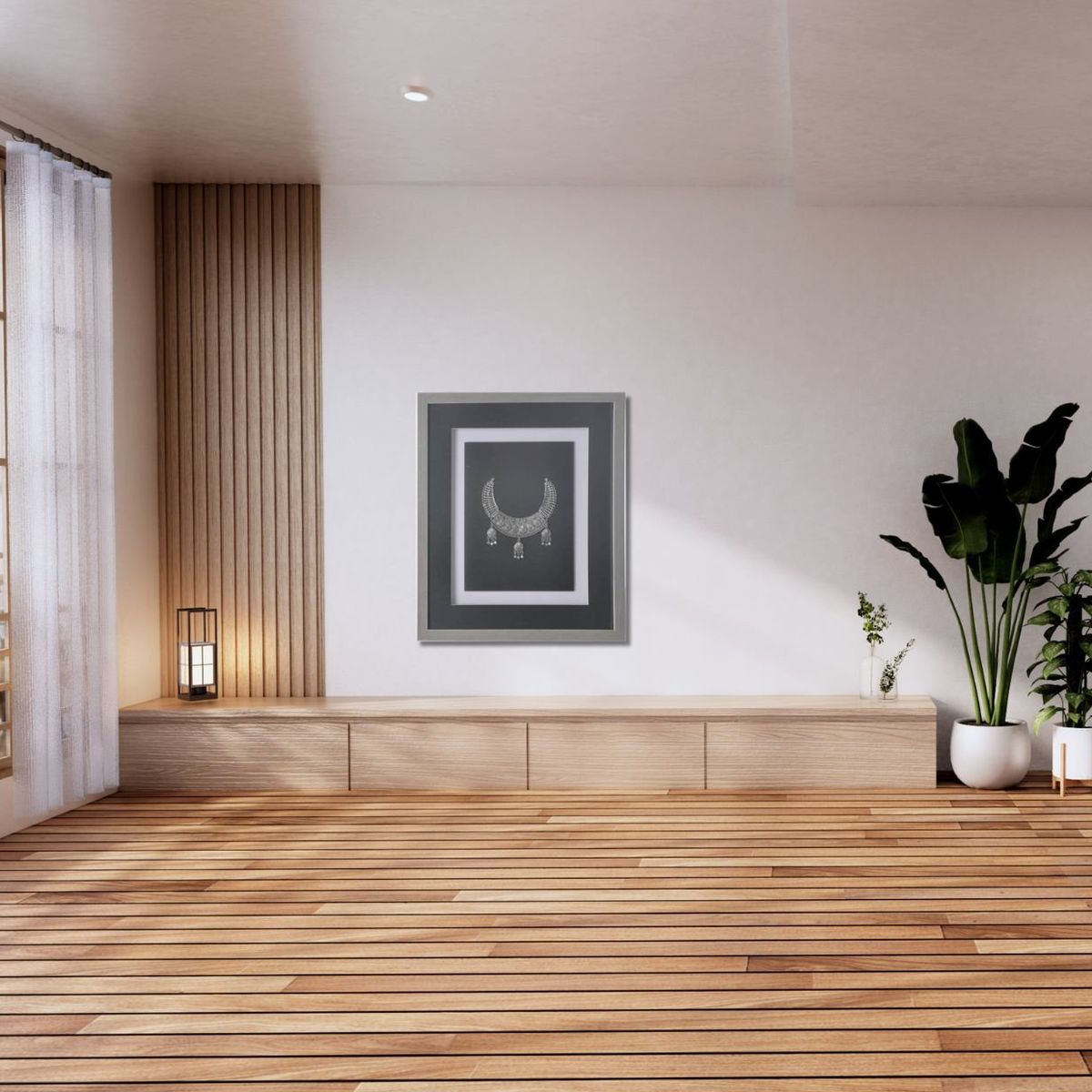 RONDA - Cuadro Joya Plata Plata 38x45 cm