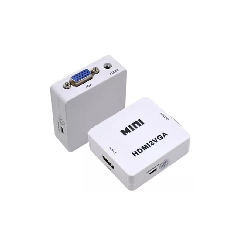 GENERICO - Convertidor De VIdeo De Hdmi a VGA 06025