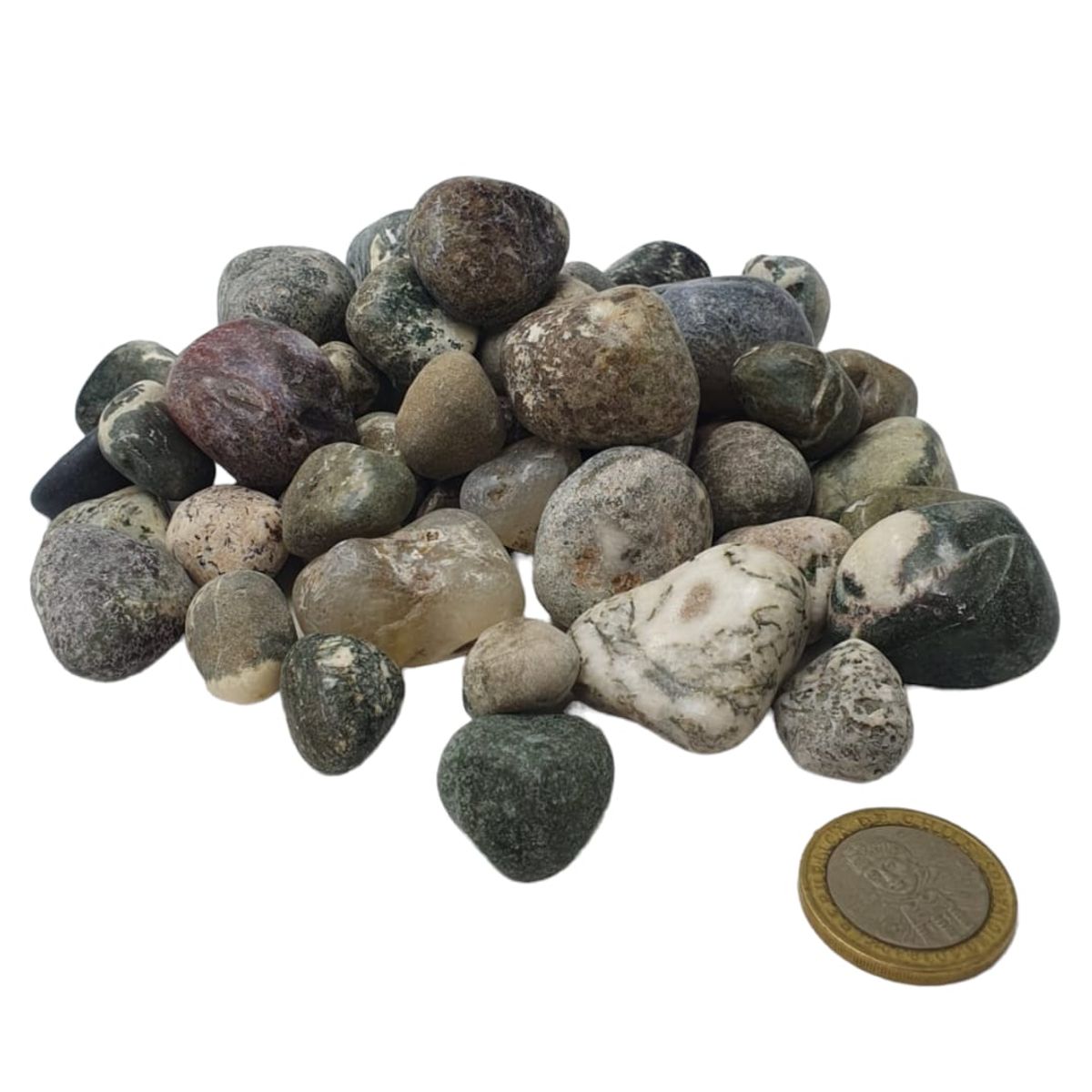 GENERICO - Piedra Decorativa Ágata  Árbol. Formato 1 kg