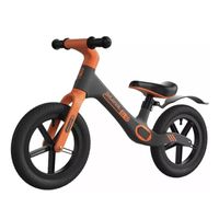 Bicicleta Equilibrio Color Naranjo Aro 10 Correpasillos Ajustable Niños