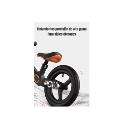 Imagen 2 del producto Bicicleta Equilibrio Color Naranjo Aro 10 Correpasillos Ajustable Niños