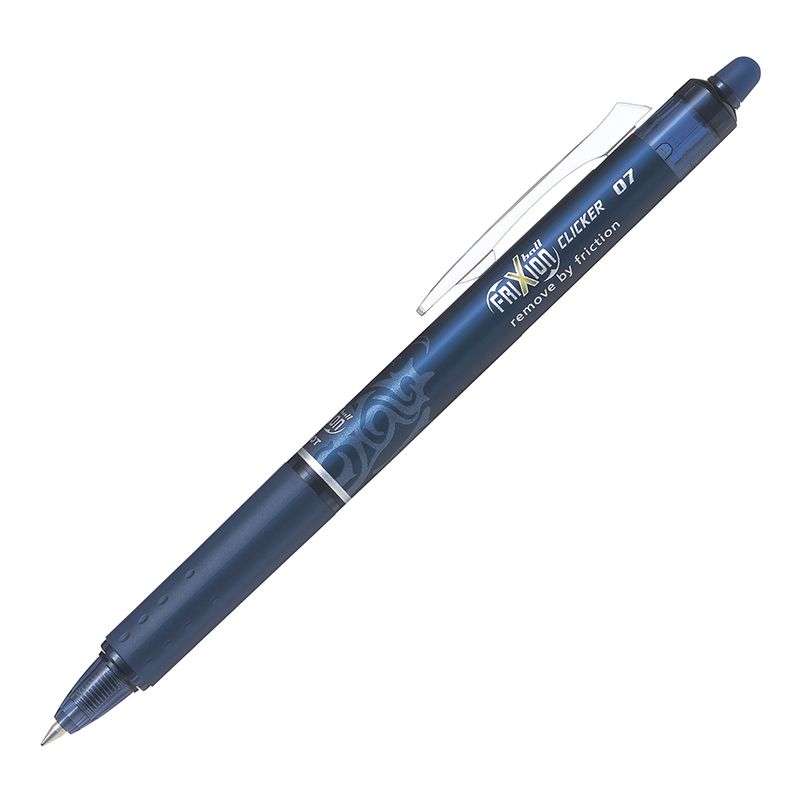 PILOT - Lápiz Gel Frixion Clicker Pilot 07mm Clicker - Azul