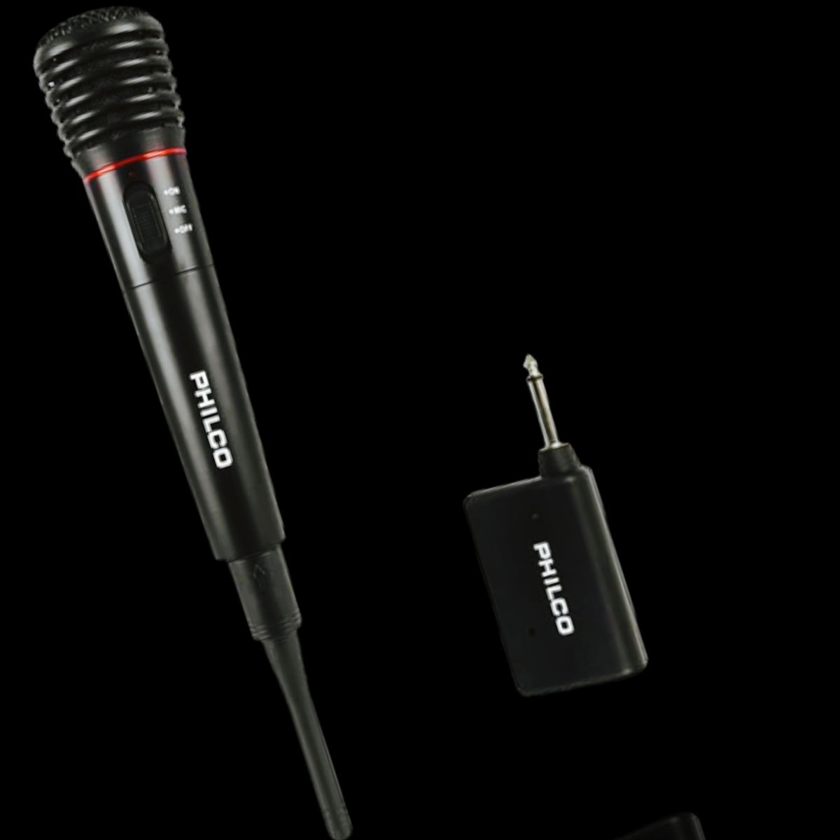 PHILCO - Micrófono Inalámbrico VHF Multipropósito HIFI Philco WM308
