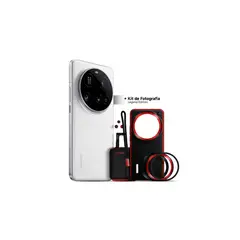 XIAOMI - Kit Celular 15 Ultra 16+512 GB Blanco + Kit de Fotografía