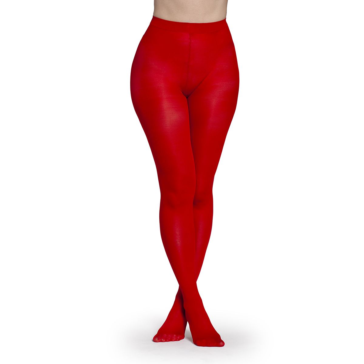 MONARCH - Panty Opaca 40 Denier Rojo Monarch